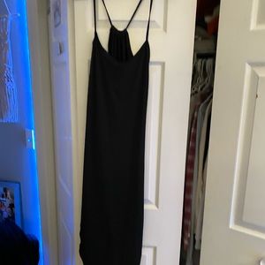 Black Maxi Dress with Slits